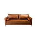 sofa camel cuero